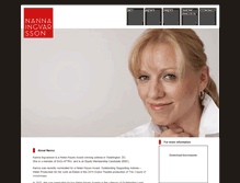 Tablet Screenshot of nannaingvarsson.com
